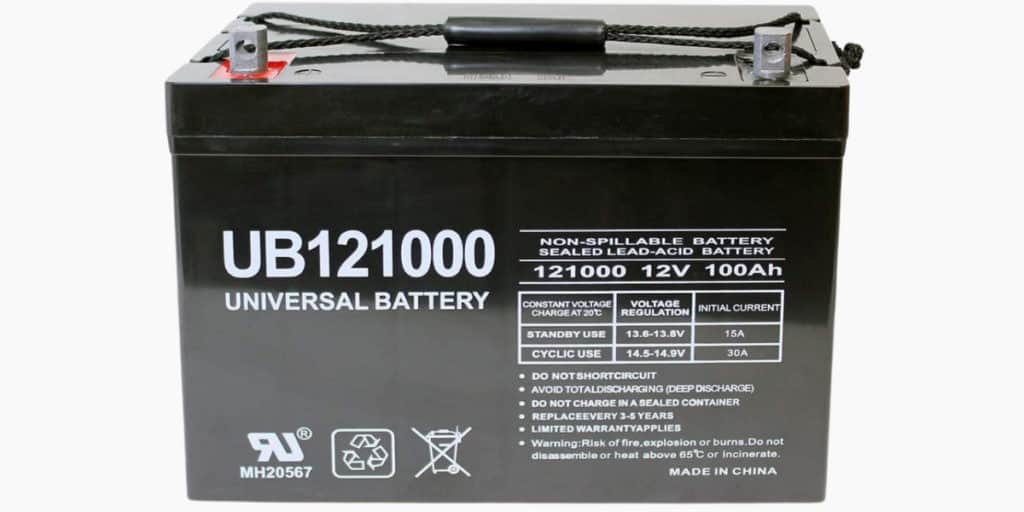 Universal 100ah & 12v Deep Cycle Battery 2